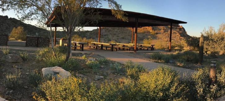 Covered Ramada at South Mountain Preserve